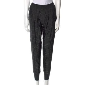 Stella Mccartney Aluminum Studded Harem Joggers Trousers Pants Sz 36 US XS (V5